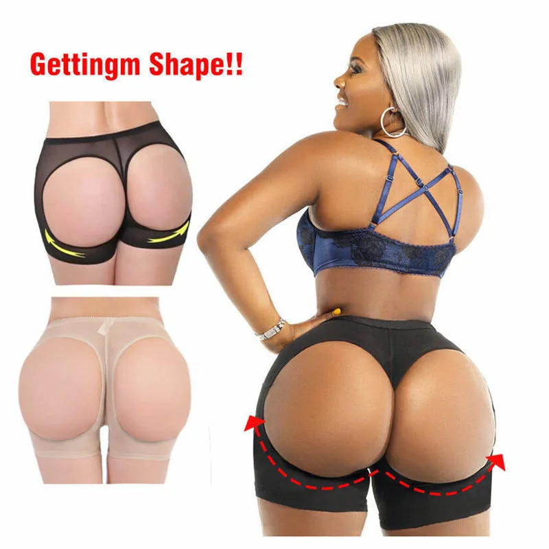 

Sexy Women Butt Lifter Shaper Tummy Control Panties Buttock Open Instan Boyshort Women Body Sculpting Hip Shaping Shorts