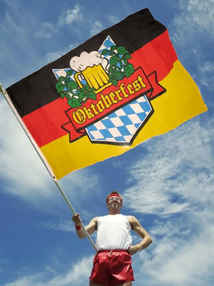 Украшение для Октоберфеста флаг вечевечерние подвесное украшение гирлянда