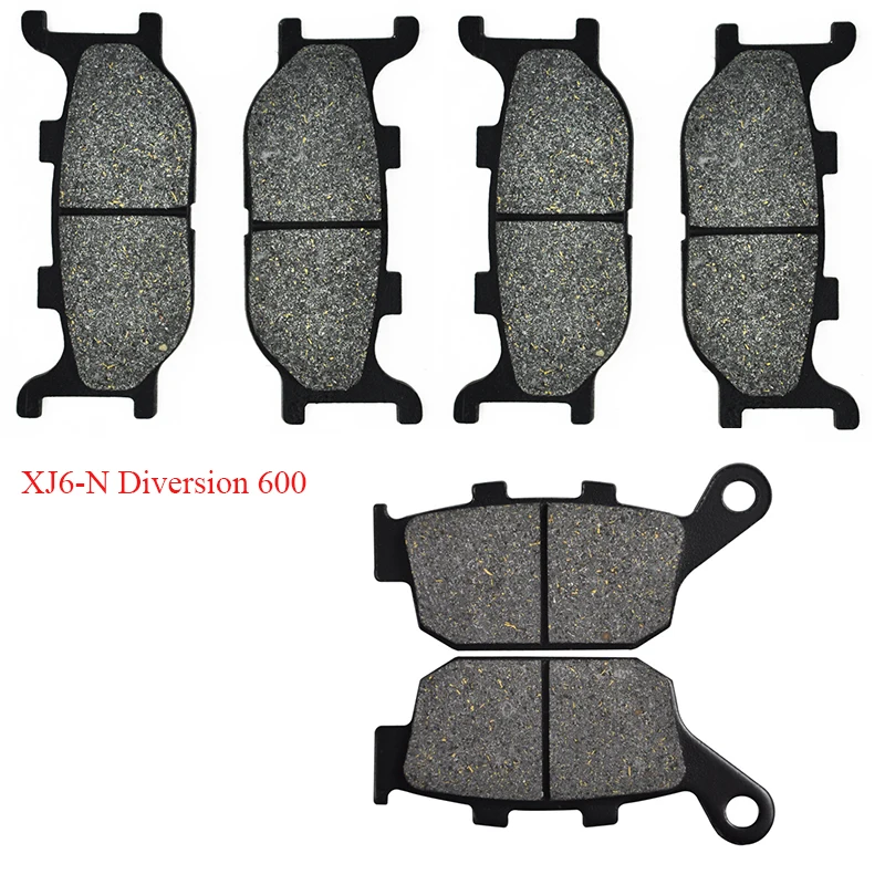 

Motorcycle Brake Pads Front&Rear For Yamaha XJ6 XJ 6 Diversion 600 Naked Full Fairing Top Fairing 2009 2010 2011 2012