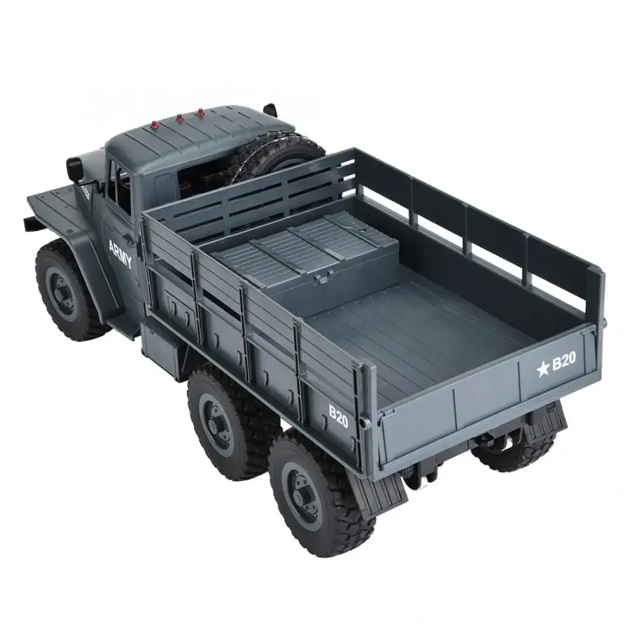 2 4G RC военный грузовик автомобиль 1/12 6WD Электрический Классический внедорожник с