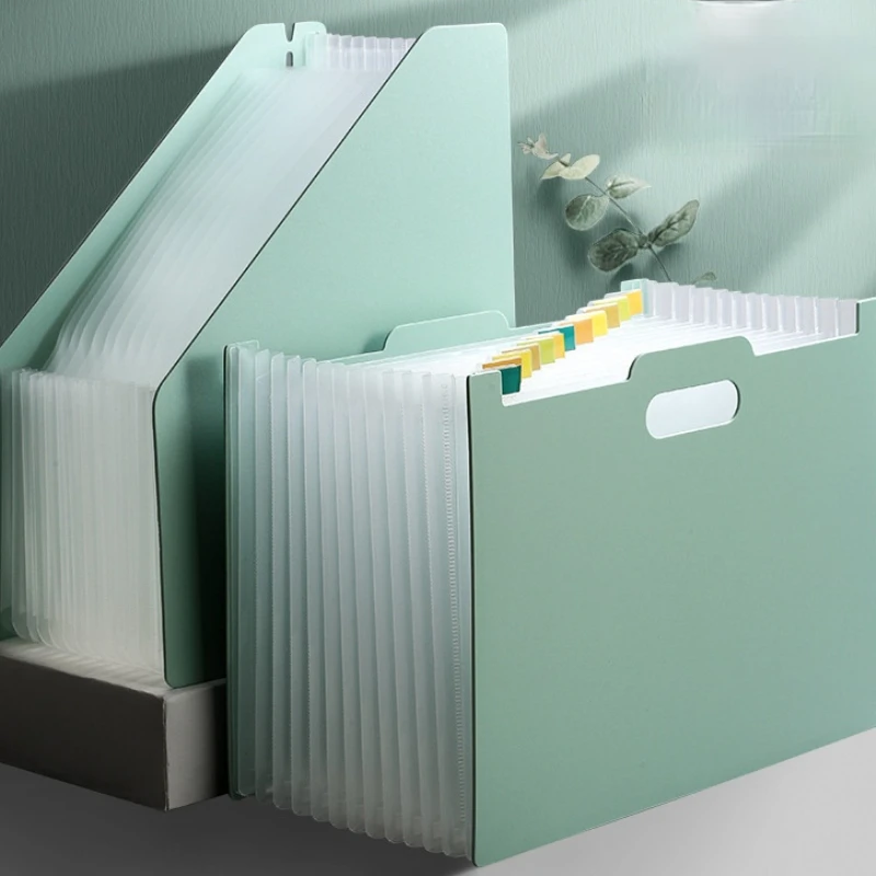 

Desk File Folder Document Paper Organizer Storage Holder Multilayer Expanding Box School Office Stationery