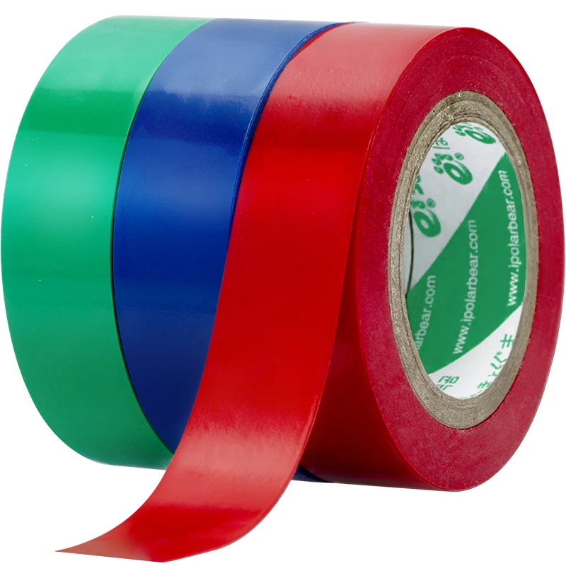 

10/15/20M Wire Flame Retardant Electrical Insulation Tape Electric High Voltage PVC Tape 10 Color Waterproof Electrician Tape