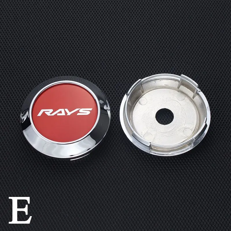 4pcs rays center wheel cap 64mm OD & 60mm ID volk racing for rims caps on wheels japan rim cover hub | Автомобили и мотоциклы
