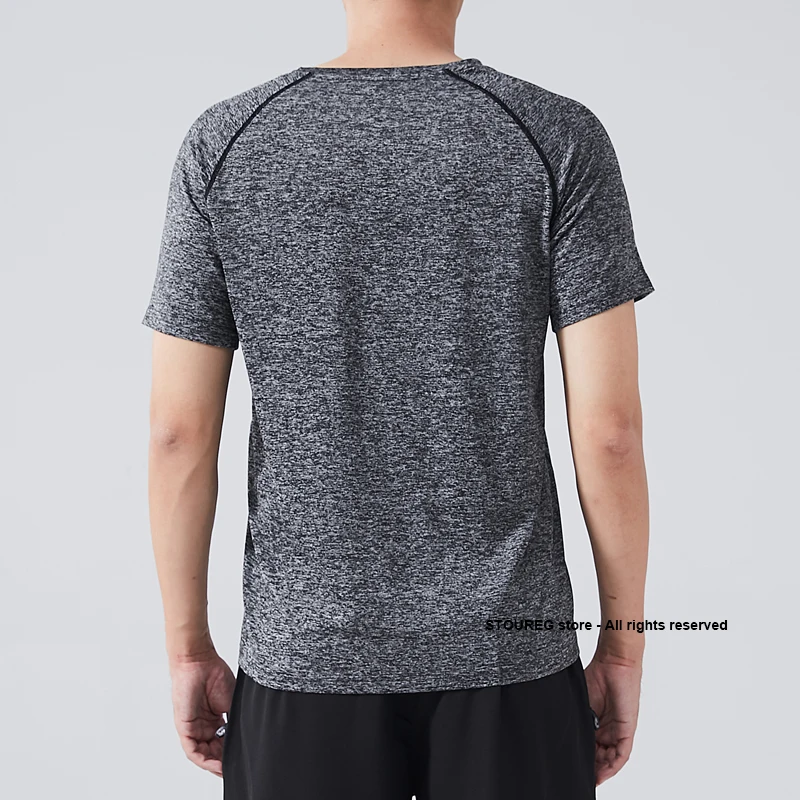 Мужские спортивные футболки для бега быстросохнущие мужские спортзала рубашки