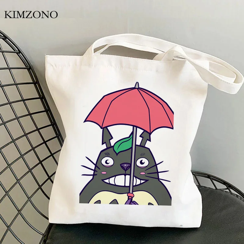 

Сумка для шоппинга Totoro, Джутовая сумка, женская сумка для шоппинга