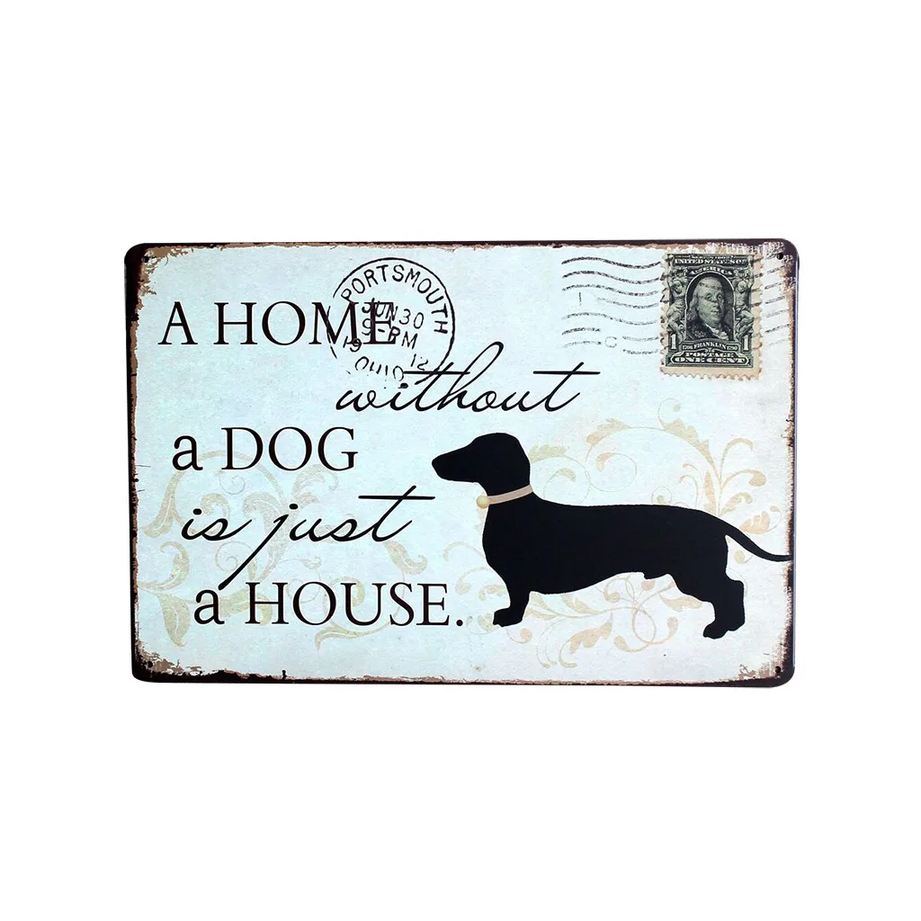 A Plaque Metal Vintage Retro Style Signage Metal Plaque Sign Wrought Iron Signage Wall Art Painting Poster Hanger Bar Home Decor - Цвет: A