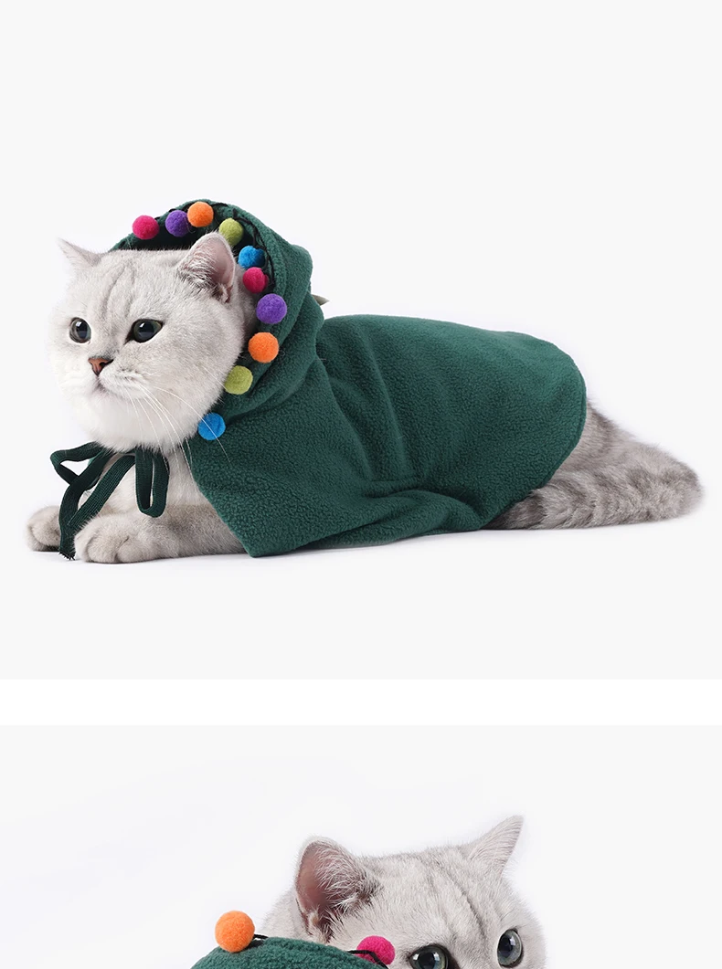 Роскошная Одежда для собак с изображением животных Рождество Весна зима теплая