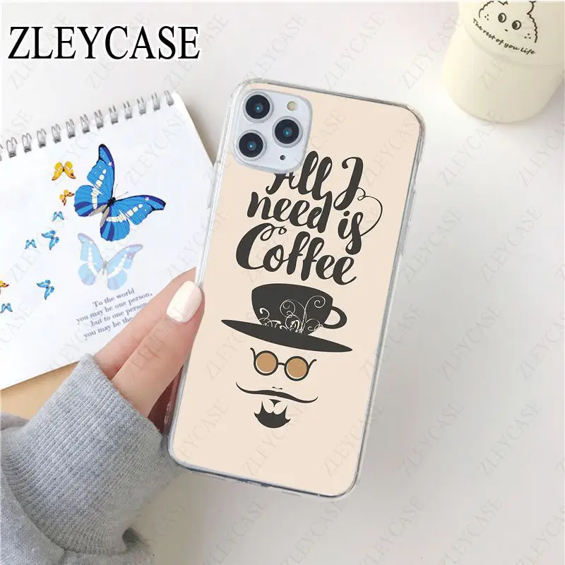 Прозрачный чехол для телефона iphone 11 11pro max 5s SE 6s 7 8plus x xs xr xsmax чехлы мобильных