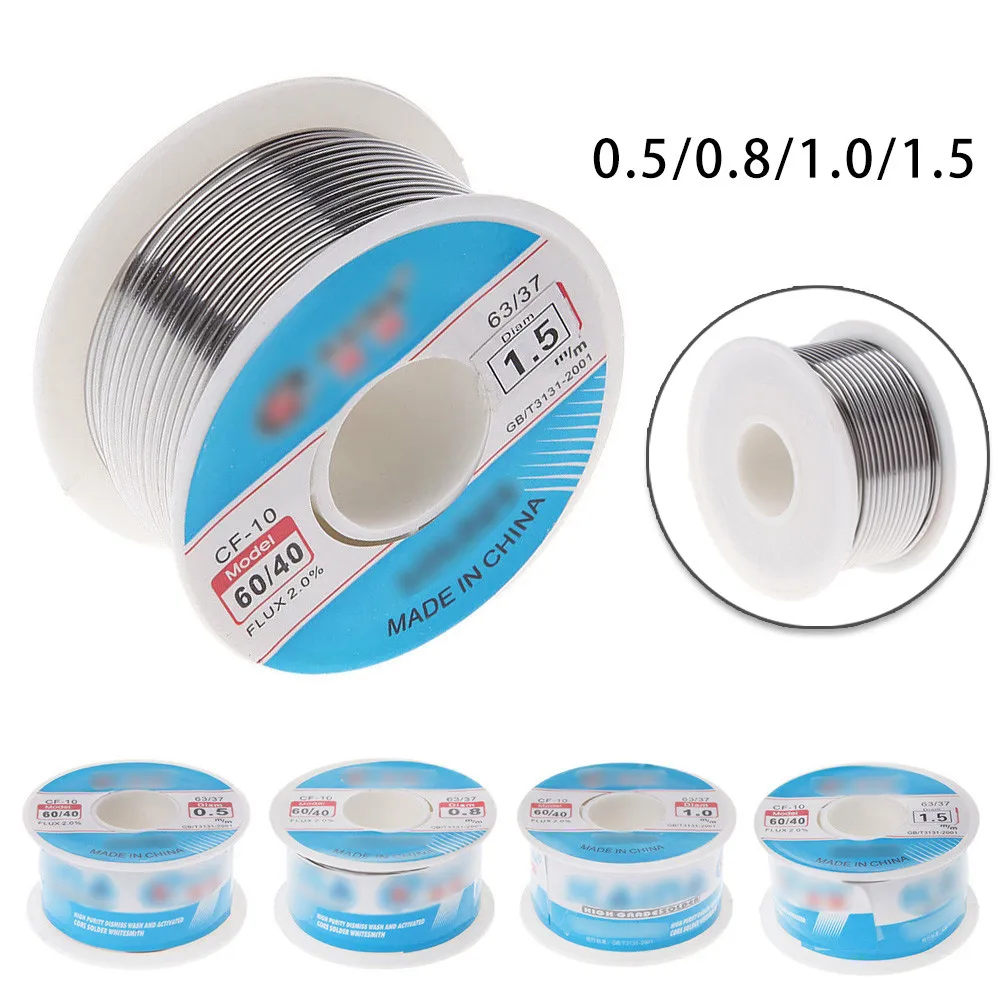 

1 Pcs Solder Wire 60/40 Qualitied Tin Lead Soldering Welding Flux 2.0%