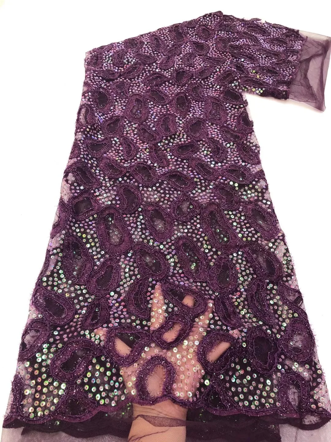 

Африканское трикотажное ажурное кружево ткань 2021 высокое качество вышивка в нигерийском стиле французский блестки тюль кружева ткань для ...