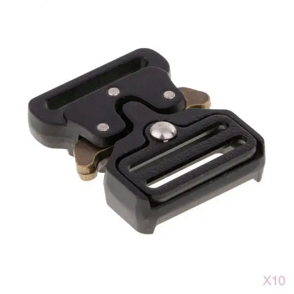 Черный быстросъемный металлический ремешок с пряжкой для сумки багажного