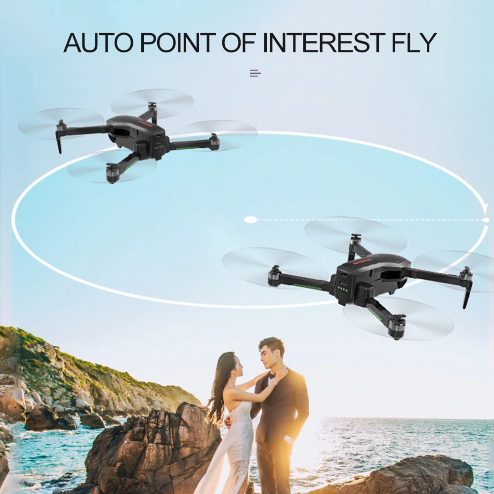 CSJ-X7 мини-Дрон с камерой 4K 5G Wifi gps FPV Квадрокоптер складной Профессиональный Дрон Радиоуправляемый вертолет Дрон с коробкой