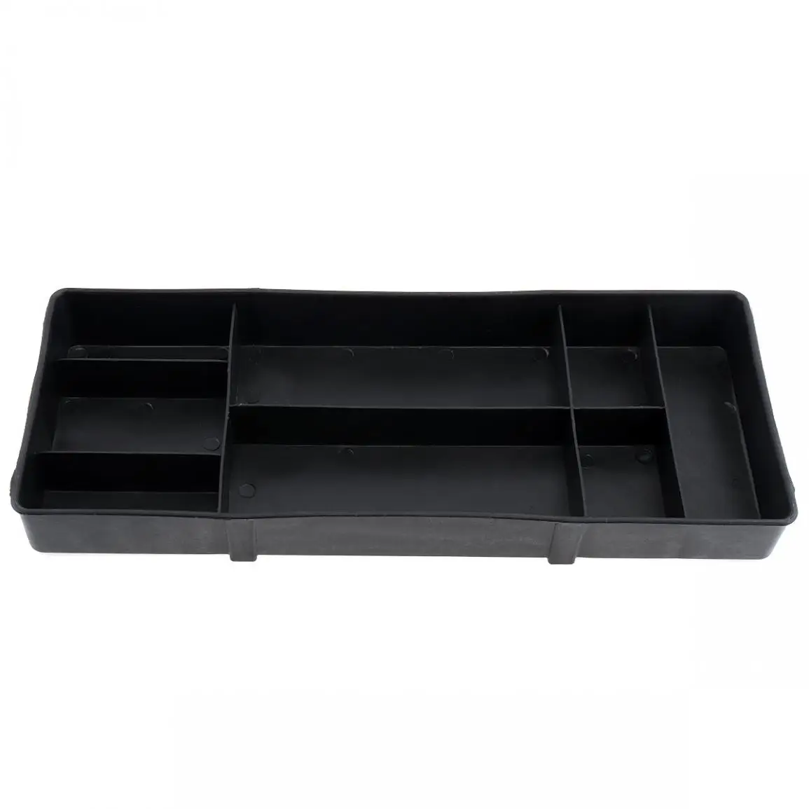

15 Inch ABS Portable Multifunctional Thickened Double-layer Tool Storage Box with 380mm Length and 170mm Width for VehicleTools