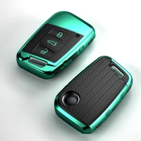 tpu car key smart remote cover full case holder for volkswagen golf skoda superb magotan passat b8 a7 2016 2017 2018 accessories