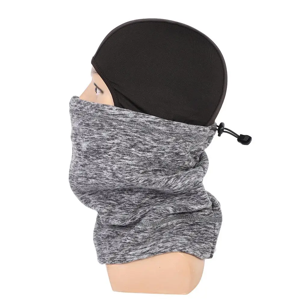 

Autumn and winter breathable warmth thickening cycling ski mask heather gray