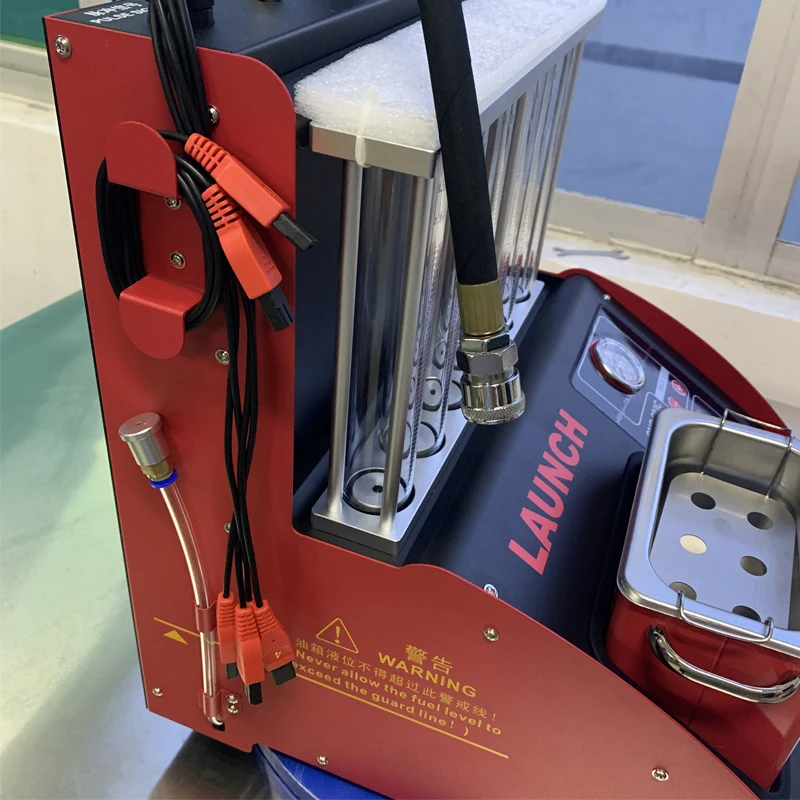 110 В Lauch CNC-603A тестер топливного инжектора аппарат для очистки испытательное