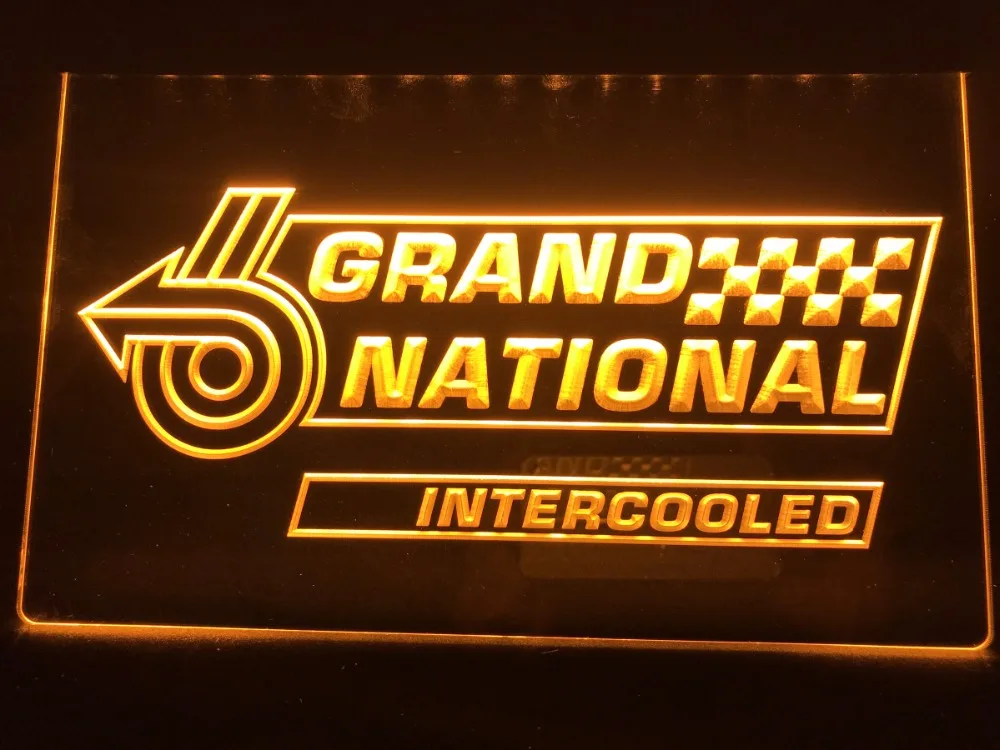 R068 BUICK GRAND NATIONAL beer bar pub club светодиодные неоновые световые знаки|Таблички и знаки| |
