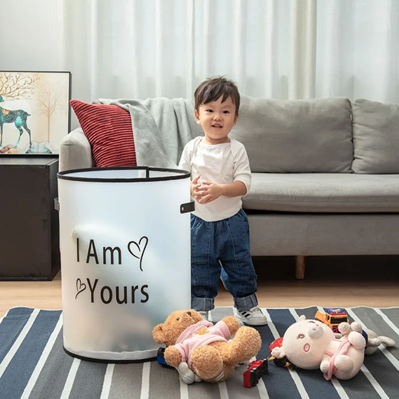 Высококачественная складная корзина для грязной одежды Кухонное мусорное ведро