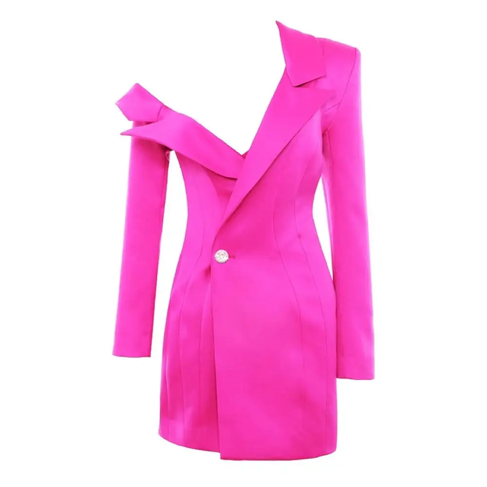 Женское облегающее платье элегантное розовое для вечеринки в стиле