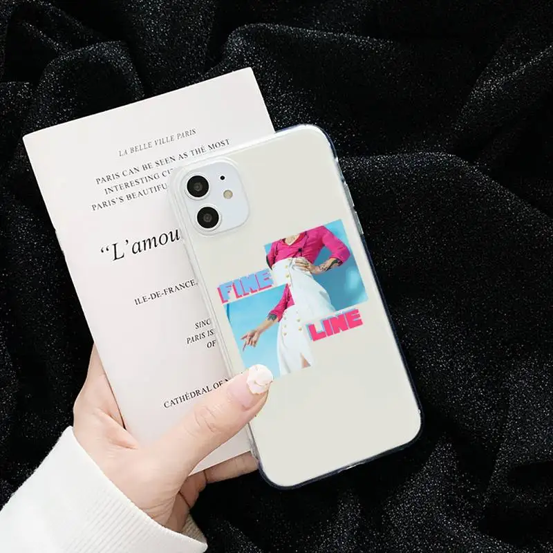 

Harry Styles Love On Tour 2020 Fine Line Phone Case Transparent for iPhone 6 7 8 11 12 s mini pro X XS XR MAX Plus cover funda