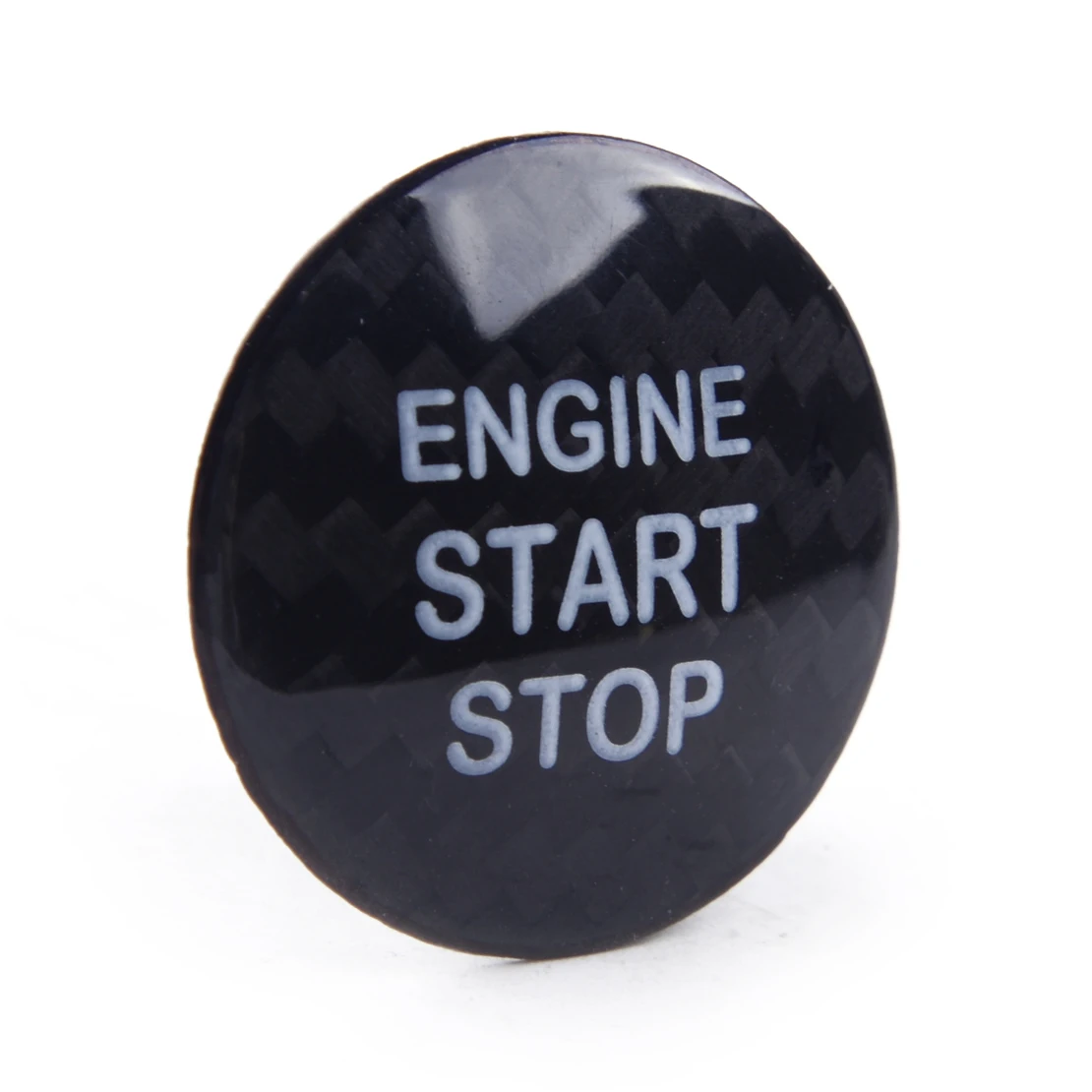 Углеродное волокно двигателя старт стоп кнопка Накладка подходит для Lexus IS250 300 350