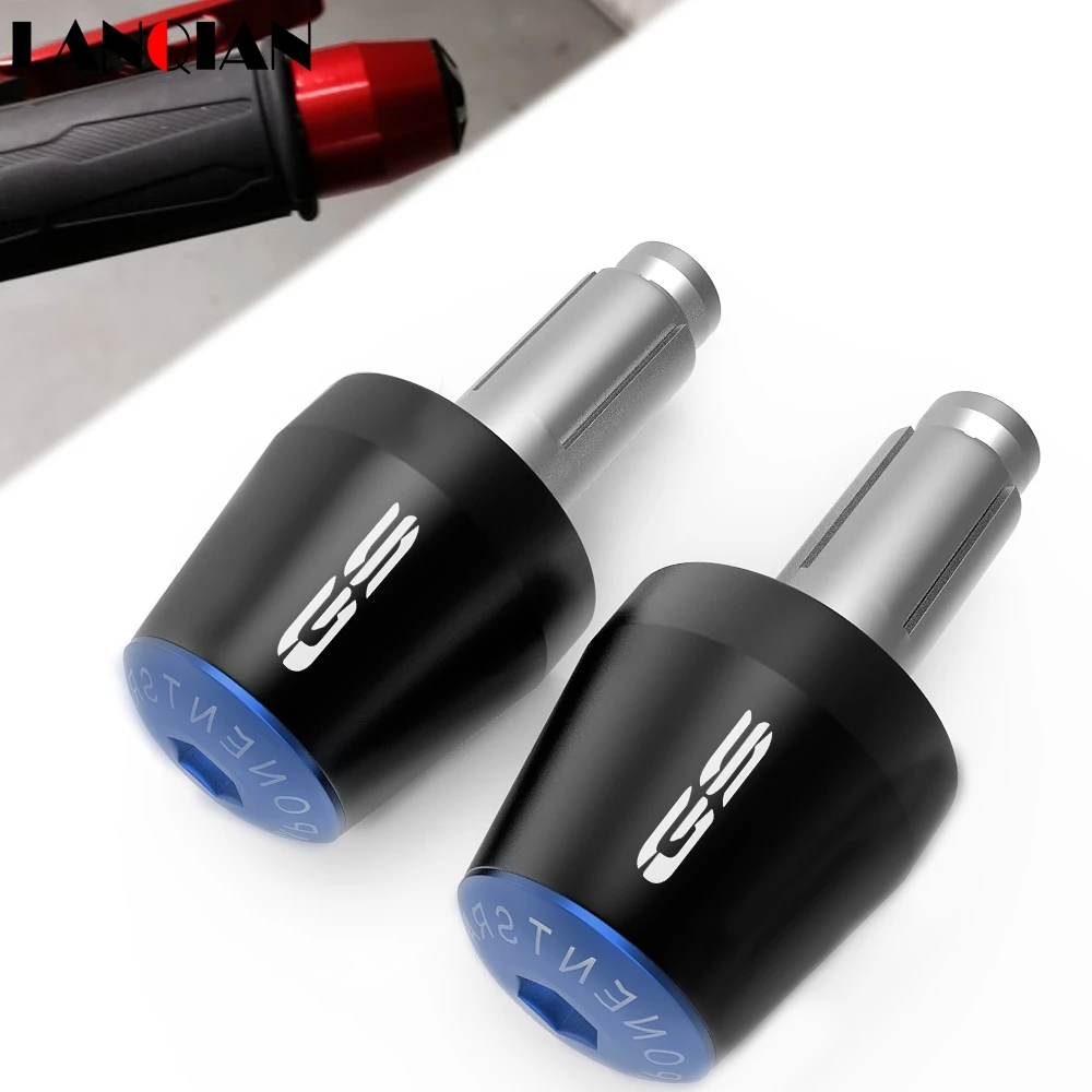 CNC Заготовка алюминиевый мотоцикл HBAR Торцевая крышка ручка бар концевые заглушки