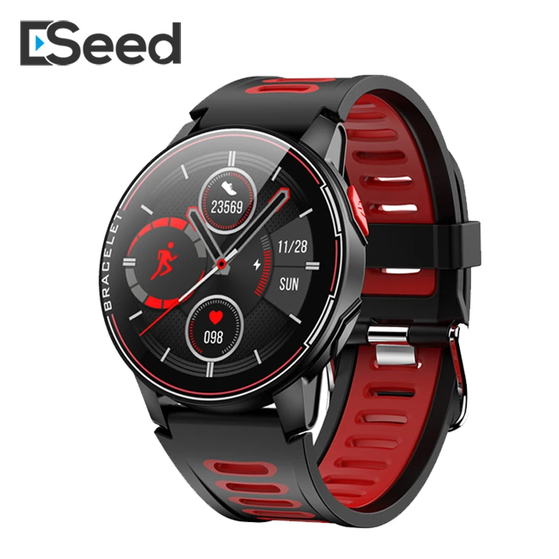 

ESeed L6 Men's watches Smart Watch IP68 Waterproof Sport Smartwatch Women Fitness Tracker Heart Rate Monitor For Android IOS