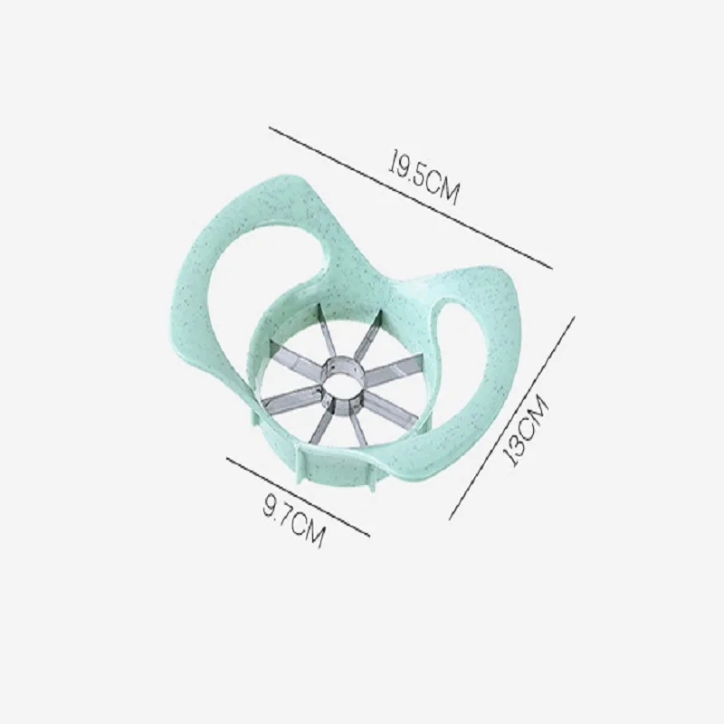 Stainless steel cut apple corer fruit slicer Creative kitchen artifact Baby food supplement tool | Мать и ребенок