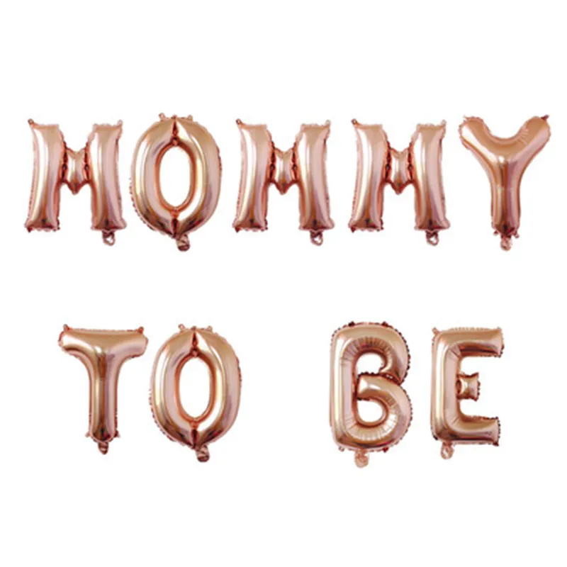 Набор воздушных шаров из алюминиевой фольги MOMMY TO BE 16 дюймов вечерние воздушные