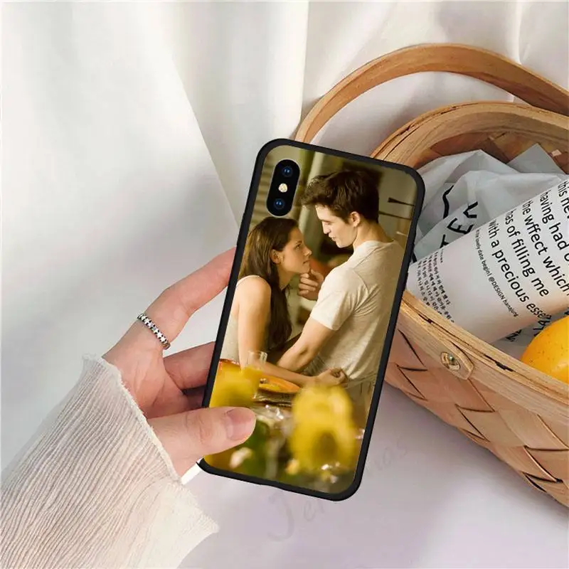 

TV Twilight Isabella Edward Cullen Phone Case for iPhone 11 12 pro XS MAX 8 7 6 6S Plus X 5S SE 2020 XR