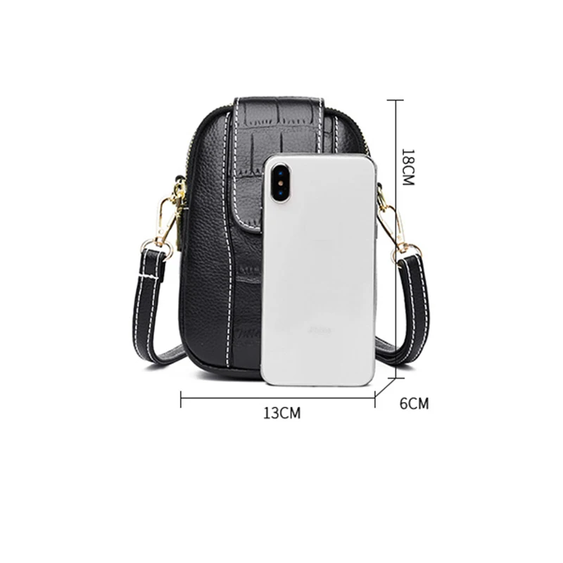 

Vintage Small Crossbody Bag Women Stone Pattern PU Messenger Bag Mini Double-layer Handbag Shopping Lady Purse Phone Bag Bolso