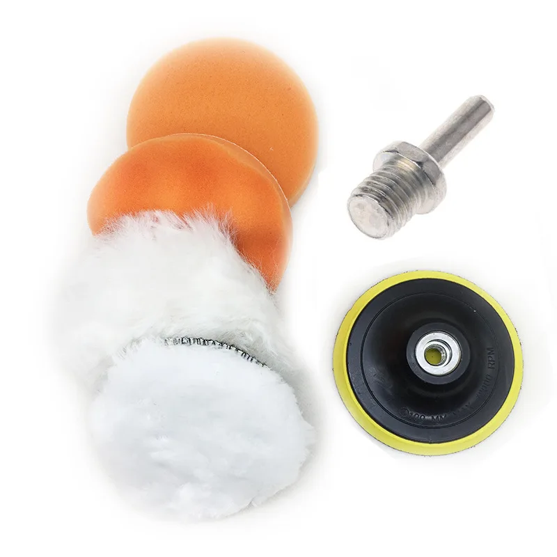 6pcs Electric Grinding Accessories For Polishing The Wheel Mirror Waxing Set Of Brushes Rotary Tool Polisher | Инструменты