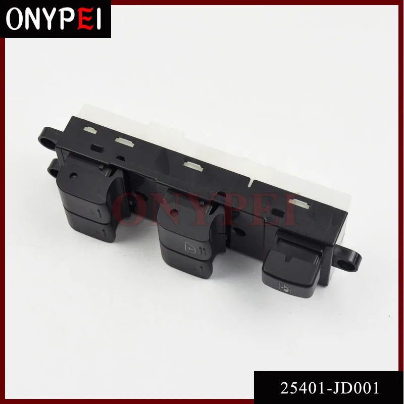 Переключатель Стеклоподъемника для Nissan Navara D40 Qashqai J10 2 0 dCi 4WD 25401 JD001