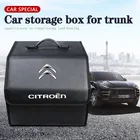 Складной автомобильный багажник высшего класса коробка для хранения сумка для Citroen C3 C4 C5 Berlingo C-Elysee Grand Picasso C1 C15 Spacetourer Cactus C6 C8