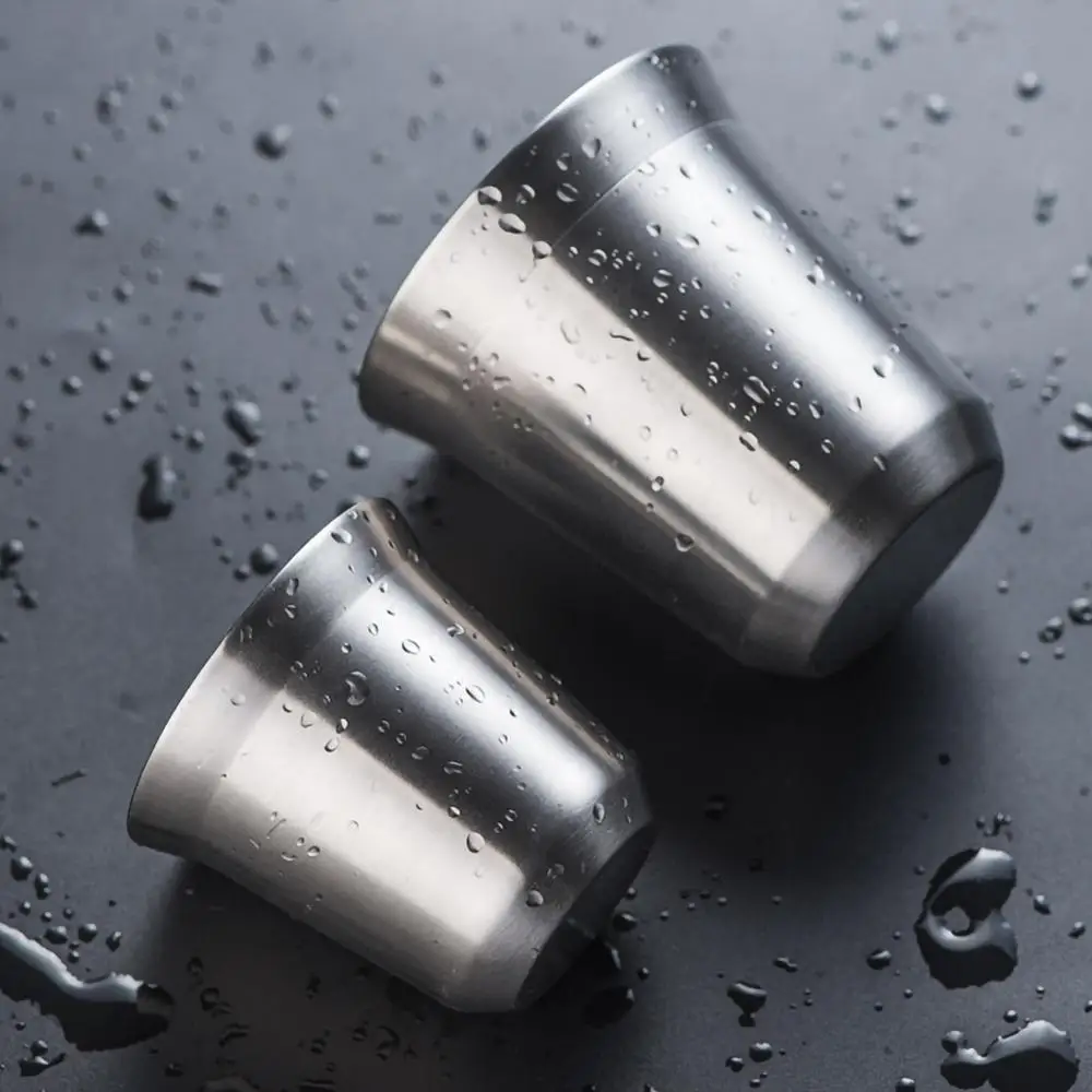 Двойные стенки Нержавеющая сталь Кофе кружка 80 мл/160 мл Портативный чашка термос