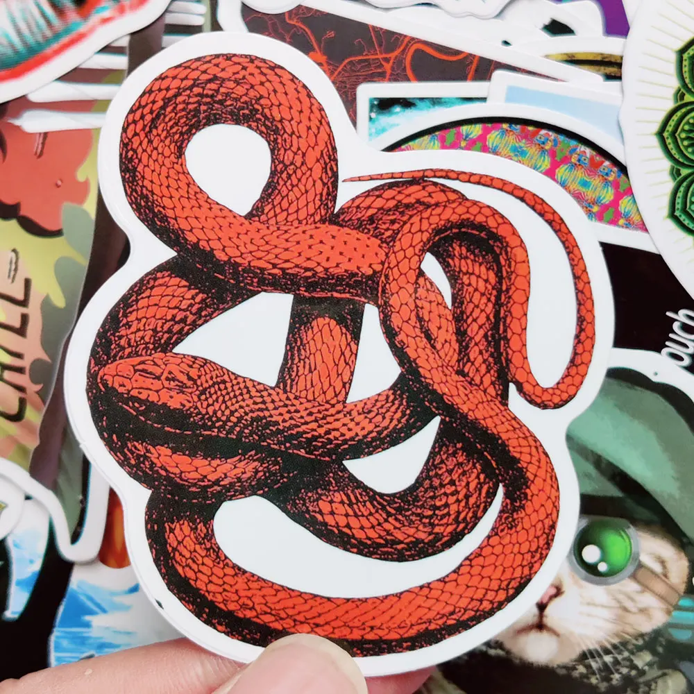 100 шт./пакет классические модные милые Мультяшные граффити наклейки для