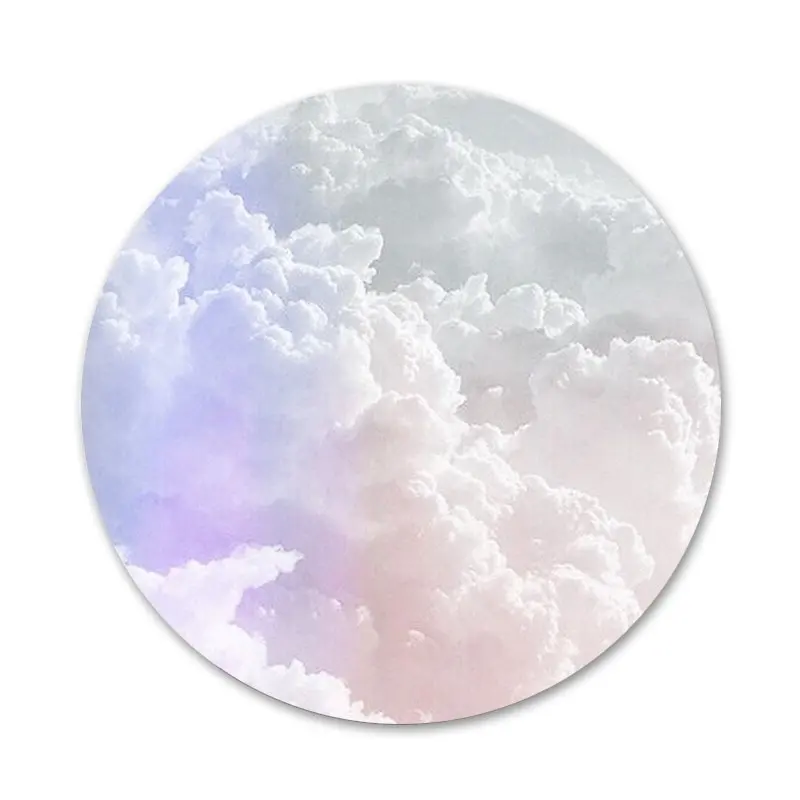 58 мм Белое Облако значок брошь заколка аксессуары для одежды рюкзак украшения