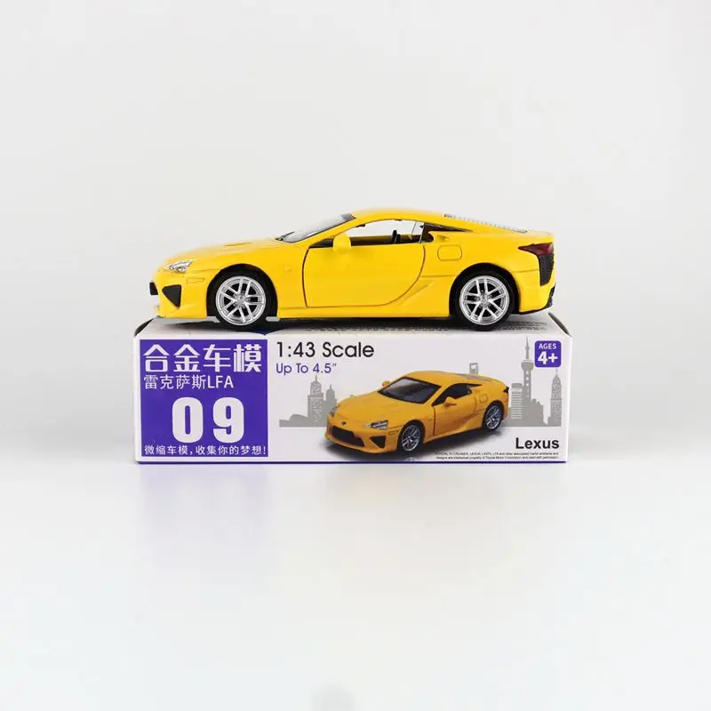1:43 Lexus LFA Alloy pull-back vehicle model Diecast Metal Model Car | Игрушки и хобби