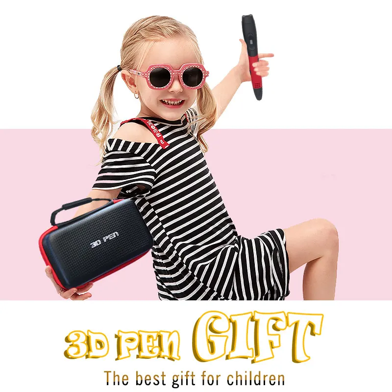 3d Ручка ручки светодиодный дисплей принтер pen-3d волшебные giftspen 3 d новогодний