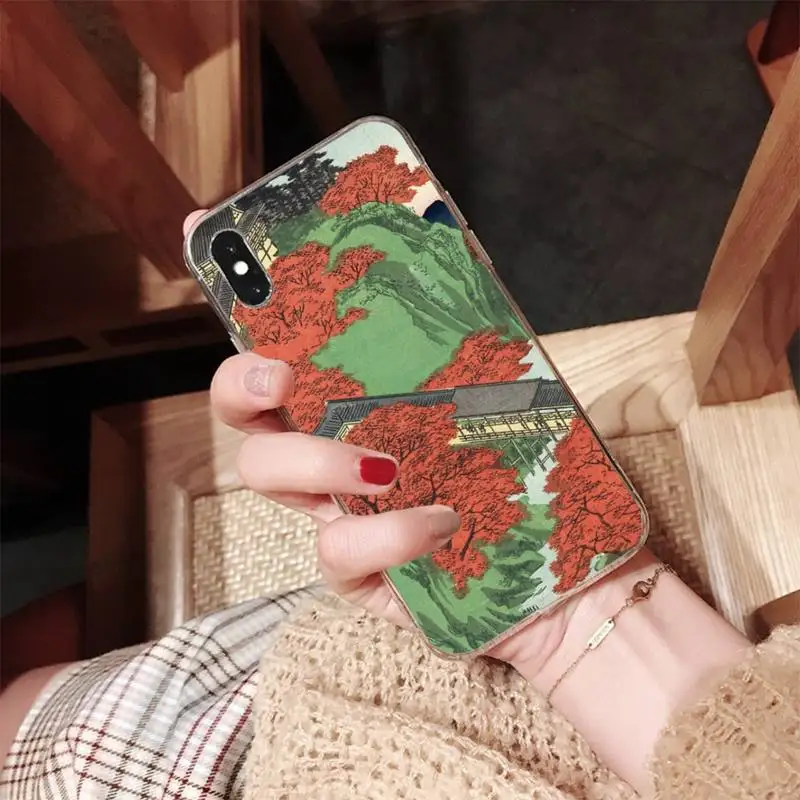 

MaiYaCa Tokyo Japanese style Art Phone Case for iPhone 11 12 pro XS MAX 8 7 6 6S Plus X 5S SE 2020 XR case