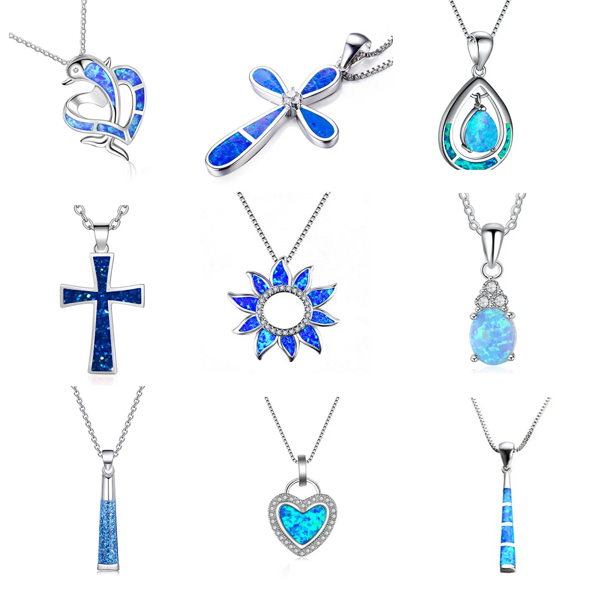 

College style popular plant animal necklace pendant travel beach couple wild necklace (this product is equipped with O-chain)