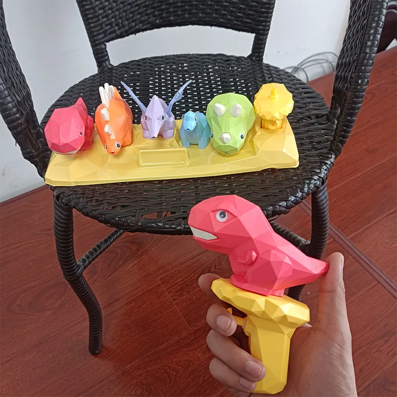 

Новый продукт, мультяшный динозавр, водяной пистолет, игрушка, тираннозавр рекс, маленький водяной пистолет для детей, для игр на открытом в...