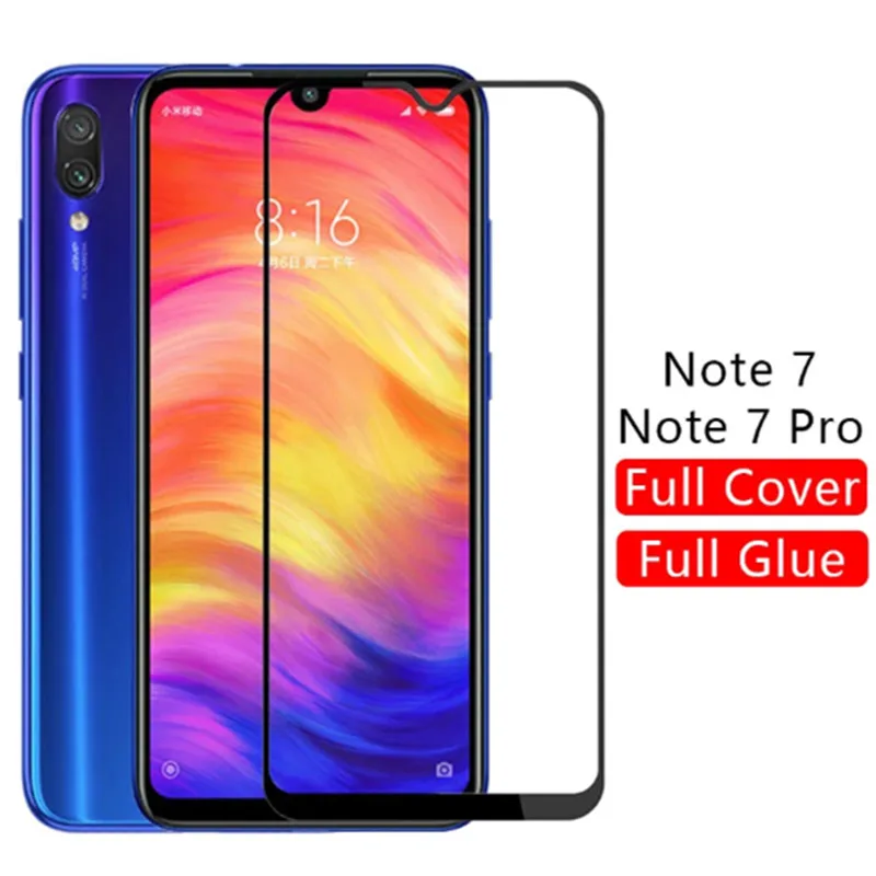 

3D Tempered Glass For xaomi redmi note7 Ksiomi Red Mi Note 7 Redme Note7Pro Safety Screen Protector on for xaomi Redmi Note 7pro