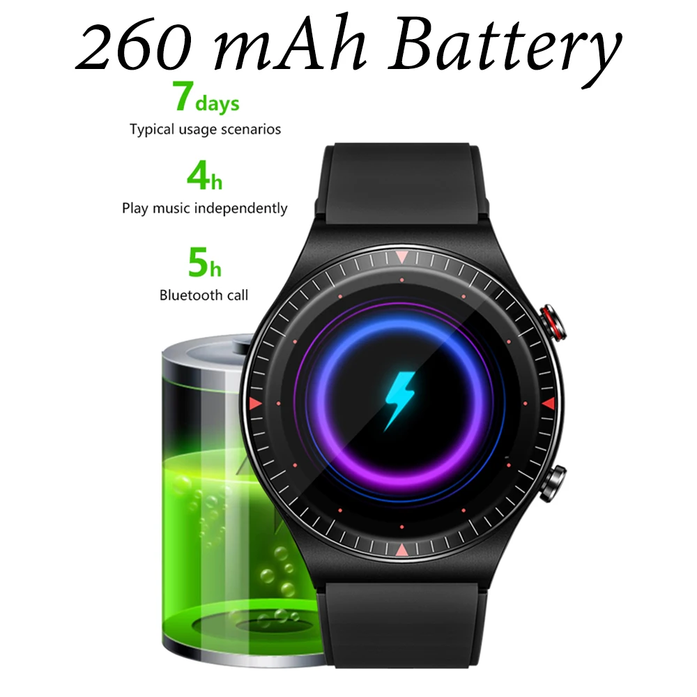 

Smartwatch 2021 Bluetooth Call Sport Smart Watch Men Custom Watch Face 4G RAM Music Full Touch IP67 Waterproof For Android IOS