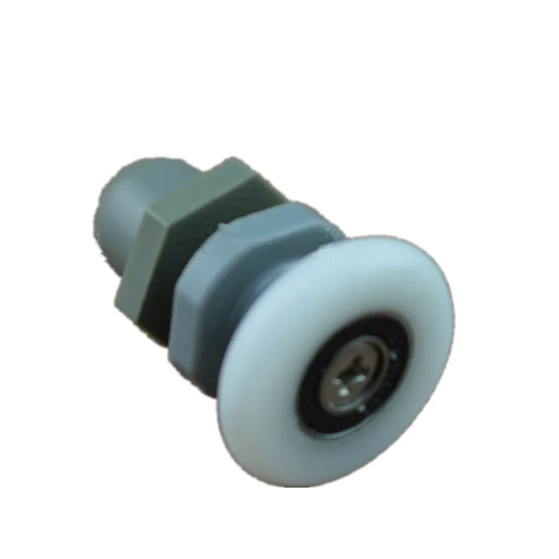 Shower Room Push and Pull Glass Door Window Nylon Steel Axle Roller Gray Plastic Casters | Обустройство дома