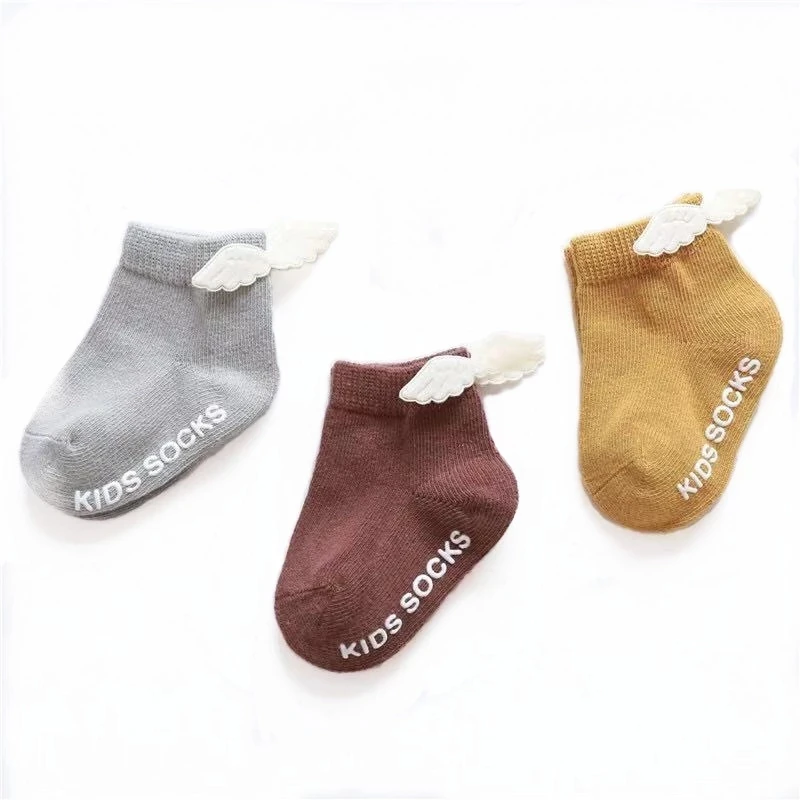 

3 pairs/Multiple Baby Socks Cute Cartoon Boneless Socks Newborn Baby Boat Socks Non-slip Socks Accessories Decorative Sock