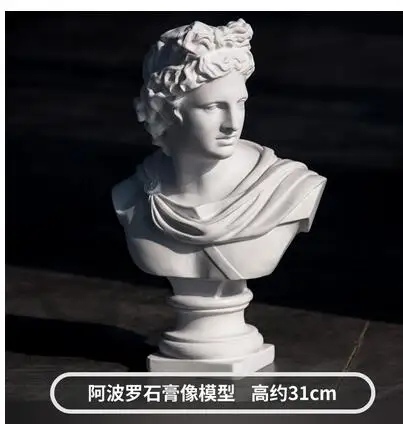 Художественная Скульптура Дэвида Аполлона фигурка греческого двенадцати