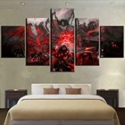5 шт., настенные картины Битва за Warcraft