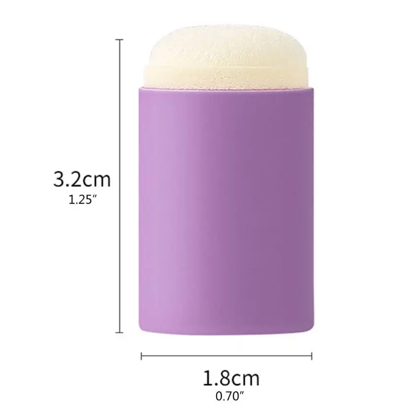 

57EC 40 Pack of Finger Sponge Daubers with Storage Case for Painting Art Ink Crafts