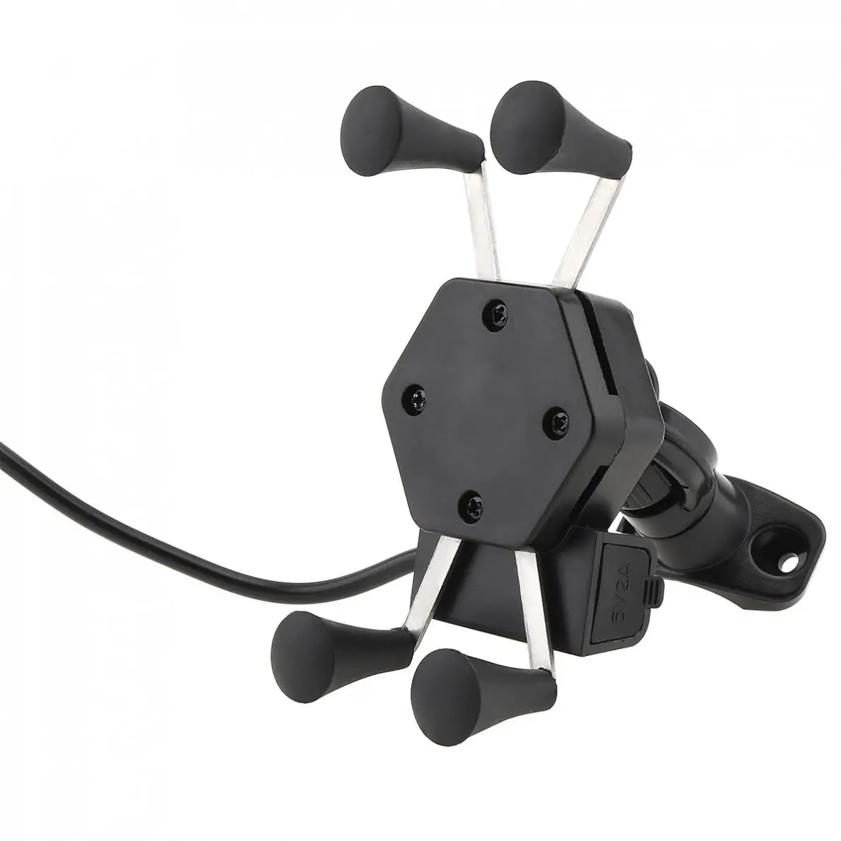 Регулируемый держатель для крепления на руль мотоцикла перезаряжаемый